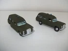 MATCHBOX TOYS LESNEY KINGSIZE MERCEDES MILITARY ARMY AMBULANCE X 2