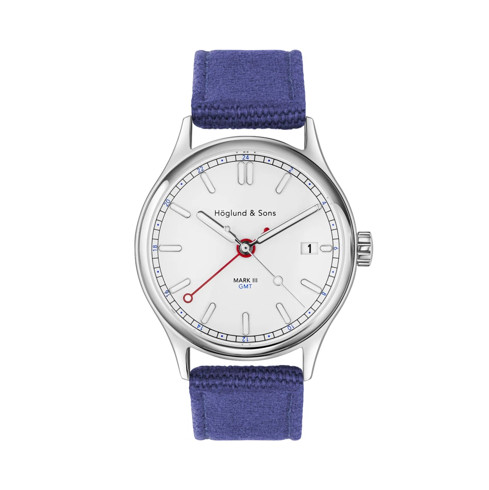 Movimiento automático Seiko 5 NH34 Hcheid & Sons Mark III GMT Foto 3 de 4