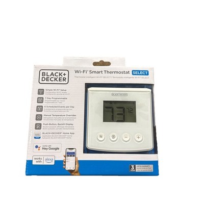 Black & Decker Wi-Fi Smart Thermostat Select ~7 Day Programmable~ #CT7935A