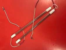 GE  FRIDGE LONG GLASS DEFROST HEATER ELEMENTS ONLY  NO OTHER PARTS