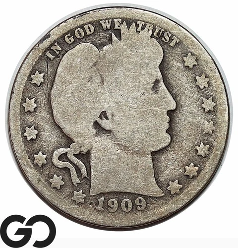 1909-O Barber Quarter