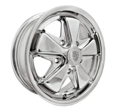EMPI 911 Alloy Rim 17X7 5x130 Offset 40 Chrome (Quantity of 4)