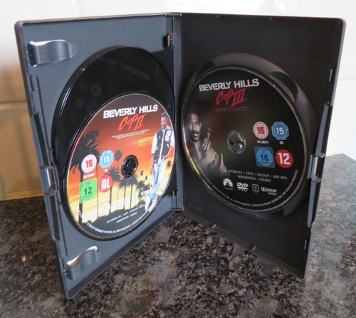 Beverly Hills Cop 1,2,3 Tripe Feature Action DVD Eddie Murphy/Judge Reinhold - Picture 3 of 4
