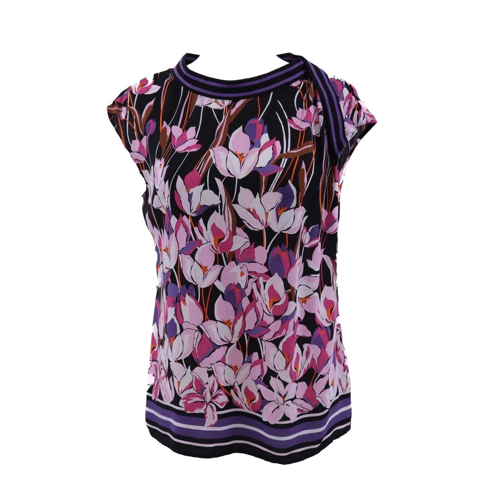 Tops florales para mujer Salvatore Ferragamo