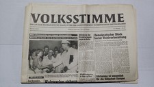 24.04.1981 VOLKSSTIMME d. DDR / GEBURTSTAG ZEITUNG / GEBURTSTAGSZEITUNG GESCHENK