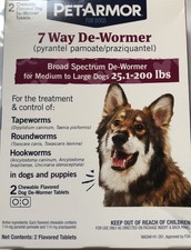 milbemax chewable dog wormer
