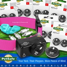 PetSafe PIF-275-19 Wireless Fence Dog Collar Extra Pink Strap  13 RFA-67D