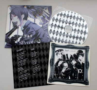 SID Enamel Japan CD Limited Edition Black Butler Kuroshitsuji+
