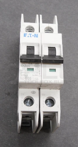 NEW EATON FAZ-D30/2-NA MINI CIRCUIT BREAKER 2 POLE 480V 30A