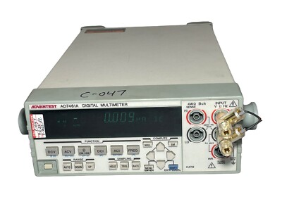 ADVANTEST AD7461A Digital Multimeter | eBay ADVANTEST AD7461A Digital Multimeter | eBay