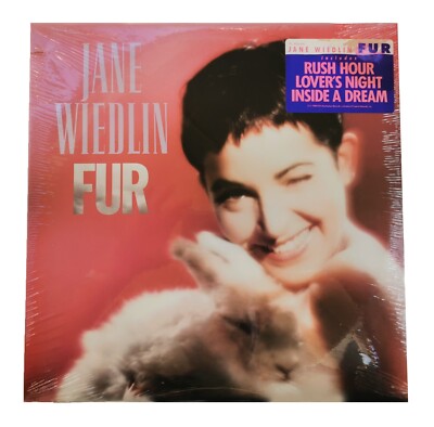 JANE WEIDLIN LP Fur SEALED VINYL 1988 Rush Hour GO-GO's Orig Cello +Skr UNPLAYED