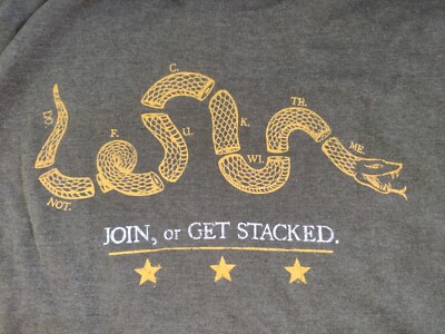 Zero Foxtrot Mens Pullover Hoodie Mens 3XL Do Not F With Me Patriotic Snake