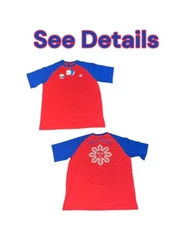 ADIDAS ORIGINALS PHILIPPINES Red Blue T SHIRT RARE HARD TO FIND Size 2XL