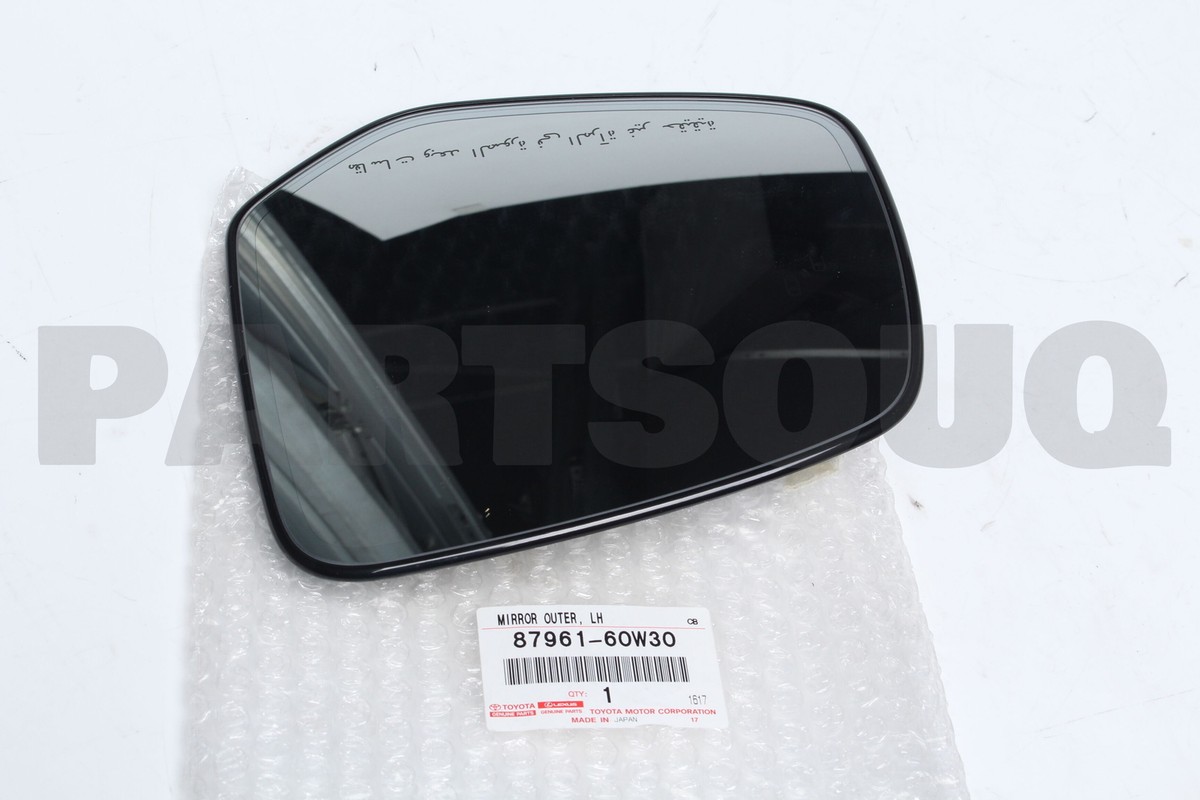 8796160W30 Genuine Toyota MIRROR OUTER LH 87961-60W30 | eBay