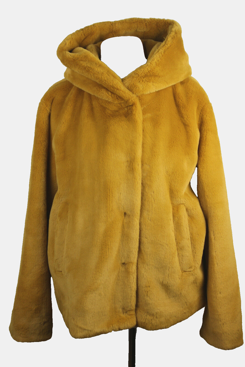 Amber June Fellimitatjacke Plüsch-Jacke,carry,Damen neu