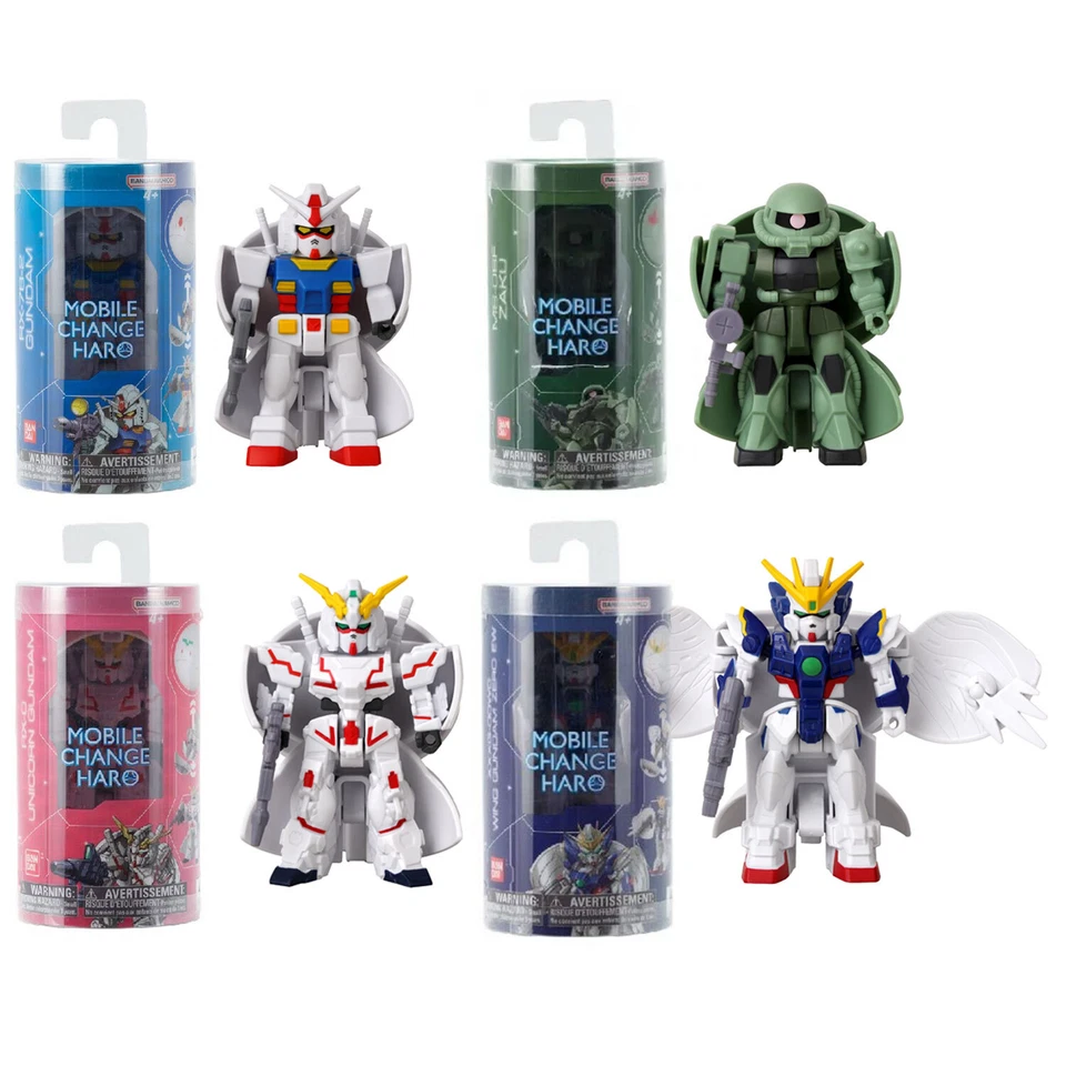 Bandai MOBILE CHANGE HARO Trasformabile A Scelta RX-78-2 Unicorn Zaku Nuovo NEW