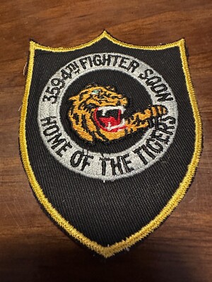 Vintage USAF 3594th Fighter Squadron Patch - Tigers