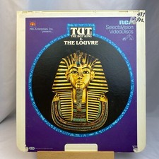 Tut: The Boy King The Louvre ft. Orson Welles 1977 CED Videodisc - Nice