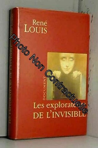 The Explorers of the Invisible Louis René Very Good Condition - Picture ...