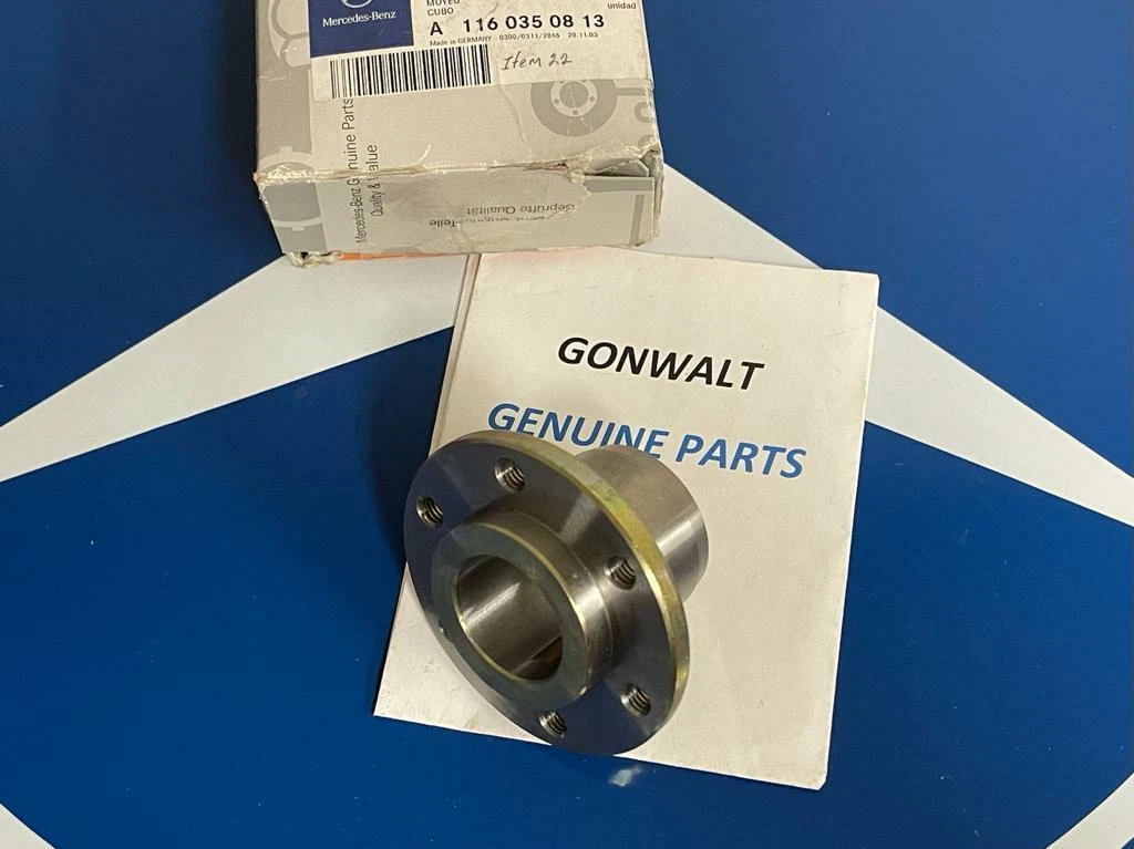 Genuine Mercedes Benz 500 SEL 380 SE 500 SEC 420 SEL Hub Pulley OE 