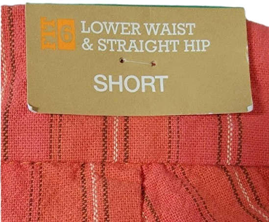 Шорты мужские Mossimo нижняя талия и прямые бедра красные (размер 7 подходит 6) - Изображение 4 из 4