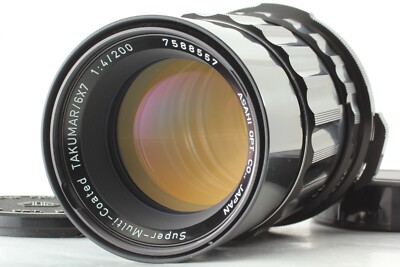 Near MINT+++] Asahi Pentax 67 6x7 SMC Takumar 200mm f/4 Lens From
