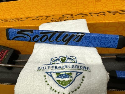 NEW - Turbo Blue Scotty Cameron Custom Shop MidSize Paddle Grip