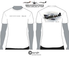 Spitfire Mk-IX - T-shirt Premium Plane Art