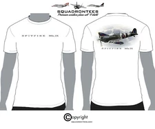 Spitfire Mk-IX - Premium Plane Art T-Shirt