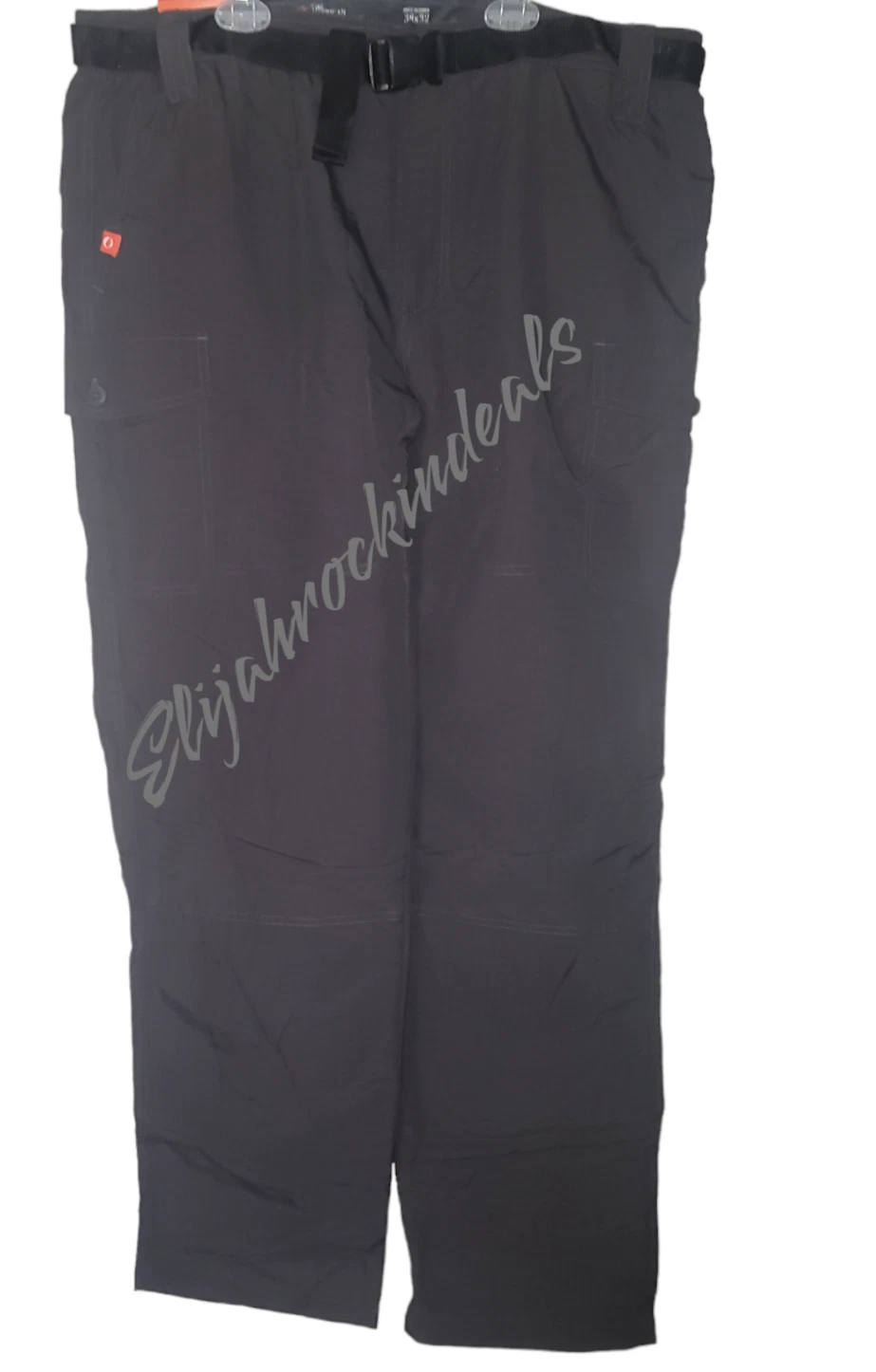 THE AMERICAN OUTDOORSMAN MENS BELTED FLEECE LINED BEDROCK BROWN FISHING PANTS
