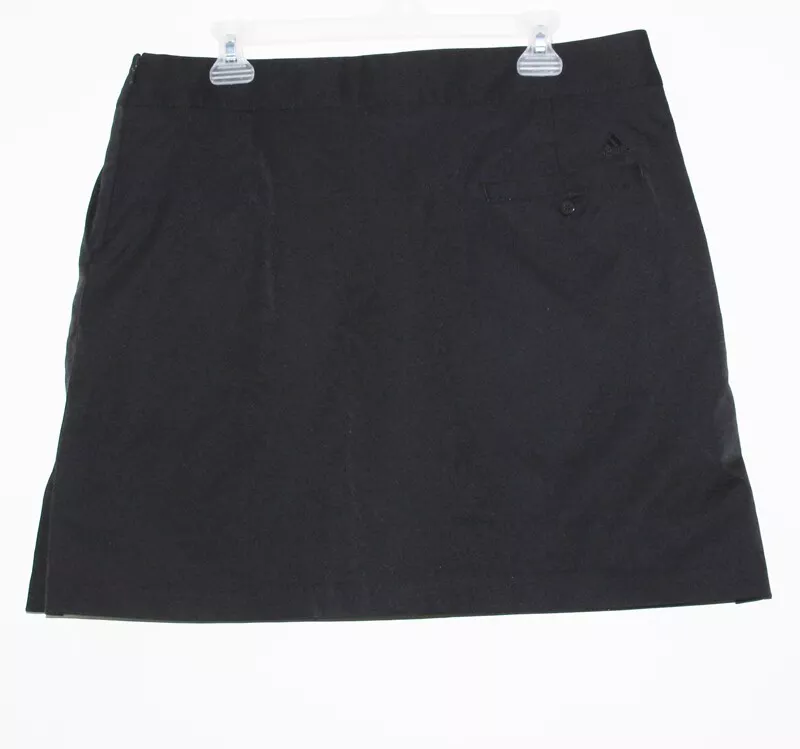 Adidas Climacool women s black golf tennis skort pockets size 14