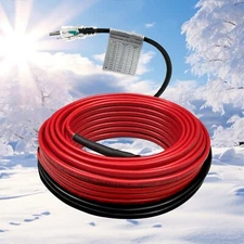 MAXKOSKO Constant Wattage Heat Tape Pipe Heat Cable for Water Pipe 120V