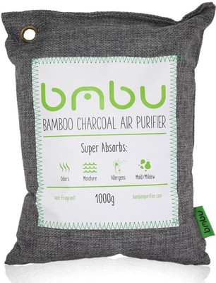 1000G Large Bamboo Charcoal Air Purifier Bag ★ Deodorizer And Air Freshener ★ Remove Odor And Control Moisture In Your Rv, Camper, Suv, Car, Semi Truck, Closet, Mobile Home, Storage ★ Non Fragrant (740999841689)