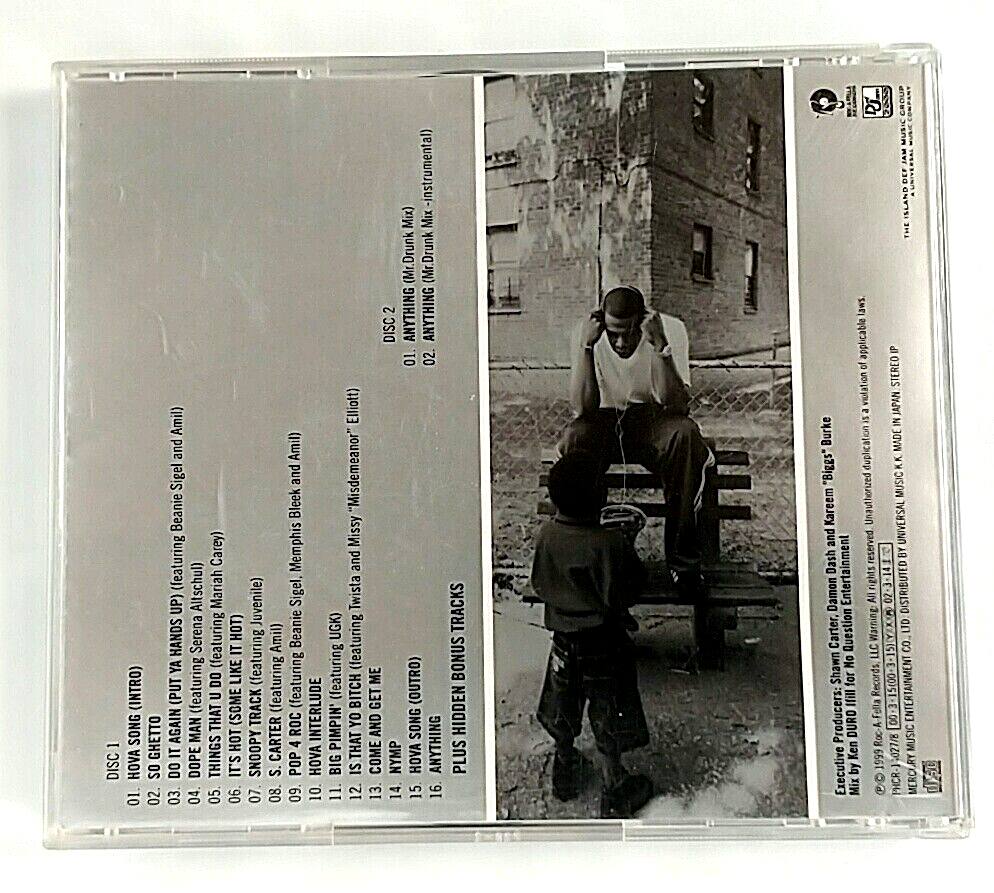 CD) Jay-Z – Vol. 3 Life And Times Of S. Carter, PHCW-14027/8, 4