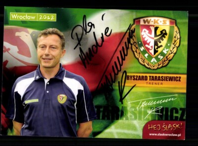 Ryszard Tarasiewicz Autogrammkarte Slask Wroclaw 2012 Original Signiert+A 234574