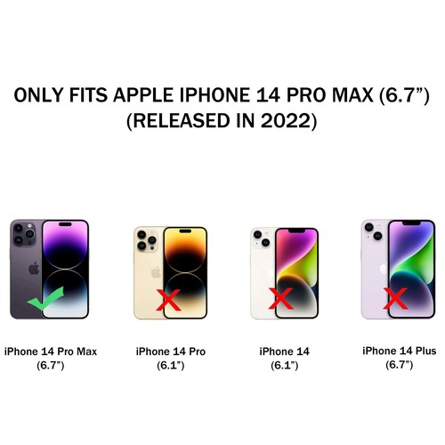 for iPhone 14 Pro / iPhone 14 Pro Max Case Tactical Ring Stand Armor Cover+tool - Picture 3 of 9