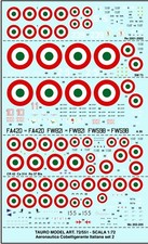 TAURO MODEL TM72/551 AERONAUTICA COBELLIGERANTE ITALIANA (1943-45) SCALA 1:72