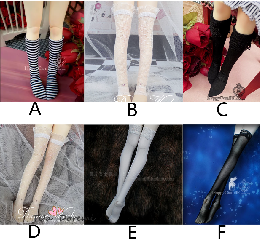 SAOLA Accessori giocattoli bambola BJD per calze SD 1 3 MSD 1 4 BB 1 6 chiusura a rete