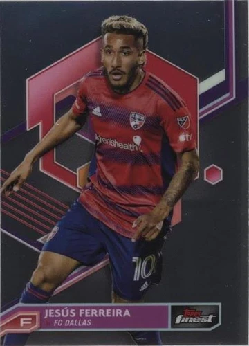 2023 Topps Finest MLS Jesus Ferreira #58