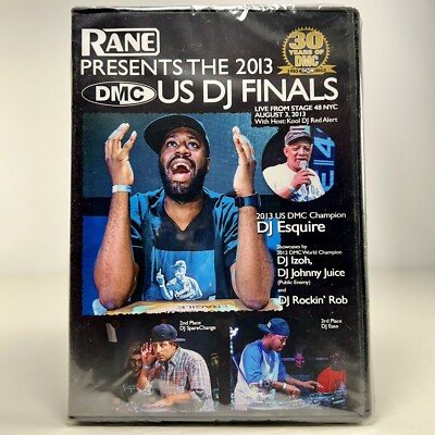 DMC US DJ 2013 Finals DVD - Live from Stage 48 NYC - NEW SEALED