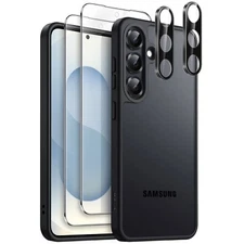 JETech 5 in 1 Matte Case for Samsung Galaxy S25+ / S25 Plus 5G