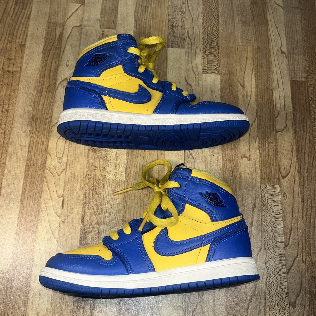 Air Jordan キッズシューズ ブルー×イエロー（19㎝） $_12.JPG?set_id=880000500F