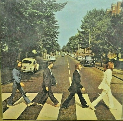 The BEATLES - Abbey Road red/orange label 70's Capitol SO-383 Nr MINT lp psych