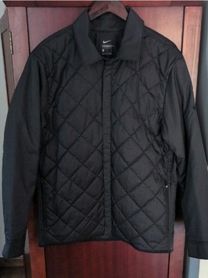 Nike Repel Synthetic-Fill Mens Size M Golf Jacket Black 