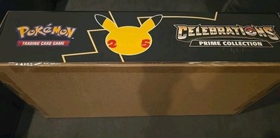 Pokemon TCG 25th Anniversary Celebrations Prime Collection Box for