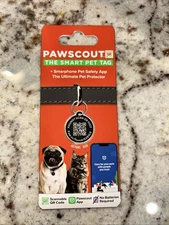 Pawscout Smarter Pet Tag GPS Tracker with App for Dog and Cat