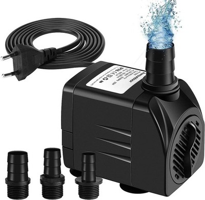 Tauchpumpe 1800L/H für Teich Aquarium Garten Wasserpumpe 230V 50Hz
