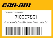 Can-Am Genuine Front Electronic Component Support - 710007891