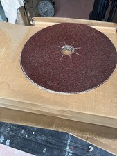 60 Grit Floor Sanding Disc- 15" Floor Buffer w/ 2" Arbor - Sandpaper Free Ship