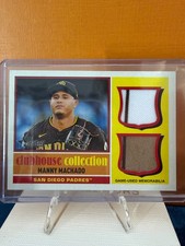 2025 Topps Heritage - Clubhouse Collection Dual Relics Manny Machado